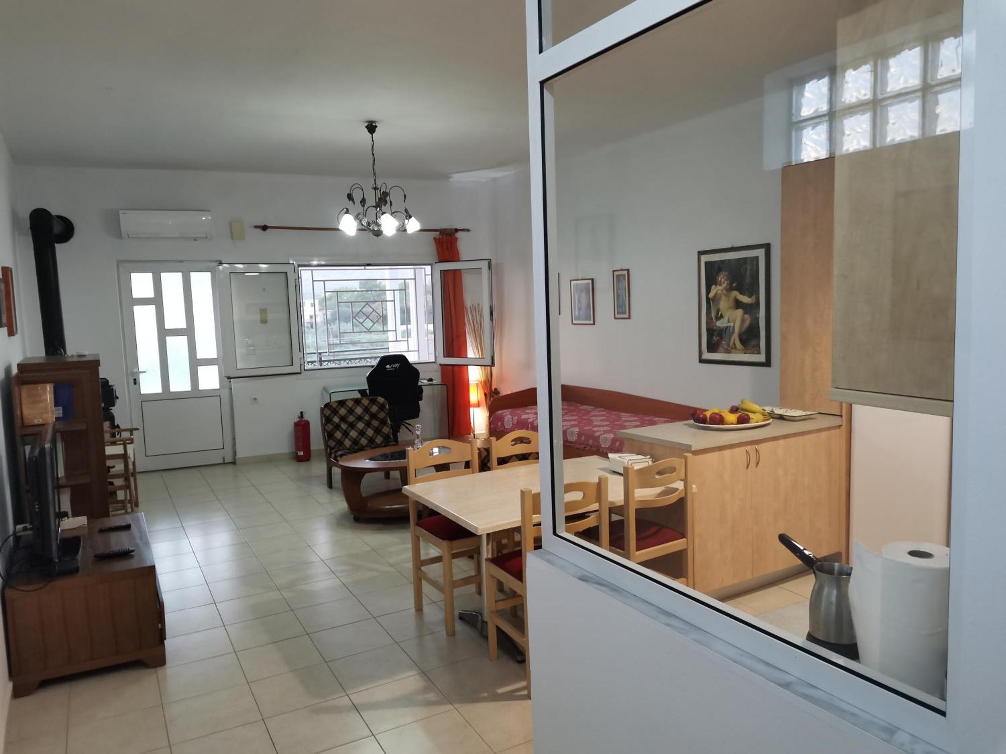 Ferienwohnung Stratos Sunset House Koutsourás Exterior foto